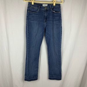 Frame le high straight jeans